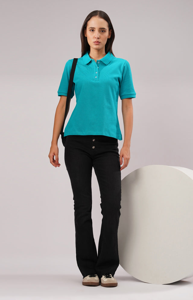 All Day Polo Tee for Women
