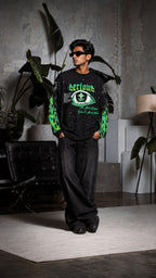 SERIOUS EYE RHINESTONE TEE