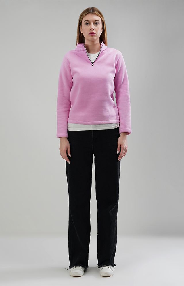 Cozy Polo Sweatshirt for Women
