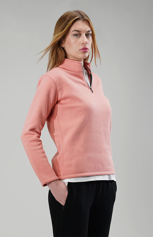 Cozy Polo Sweatshirt for Women