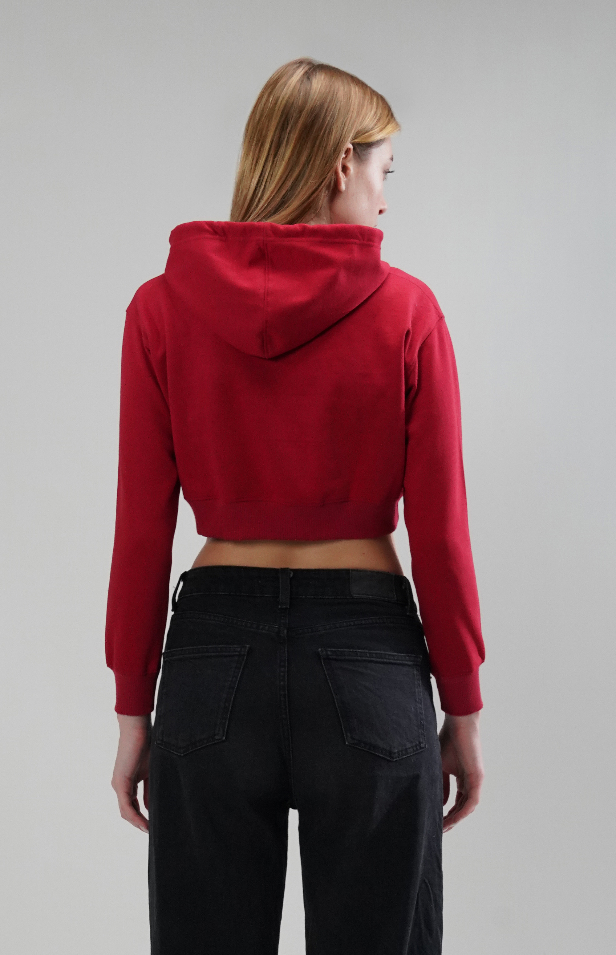 Steezy Cropped Hoodie