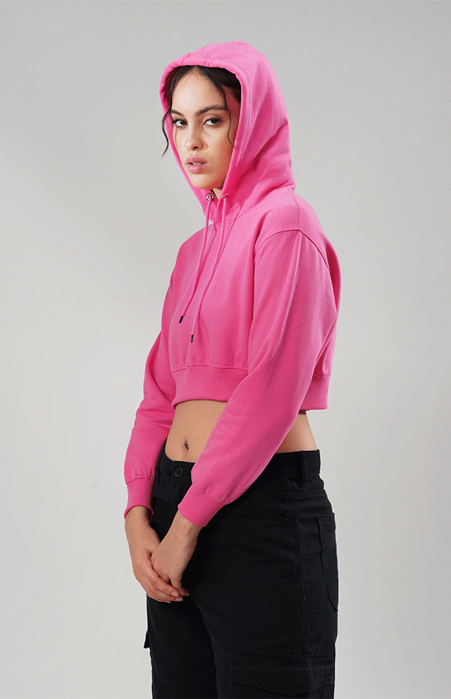 Steezy Cropped Hoodie for Women